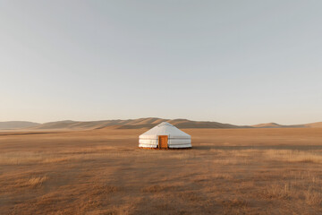 Mongolian Steppe Yurt