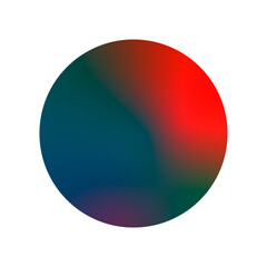 abstract 3d sphere Ball circle illustration dark red color