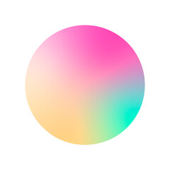 abstract 3d sphere Ball circle illustration pastels color