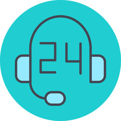 Client Service Vector Icon