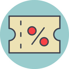 Coupon Vector Icon