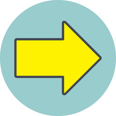 Right Vector Icon