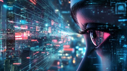 Immerse yourself in the vibrant digital landscape, where technology and communication converge.