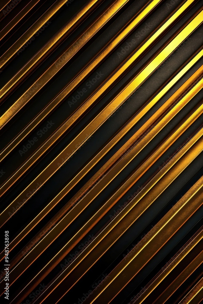 Poster a sleek and modern abstract background featuring golden lines on a dark surface, perfect for artisti