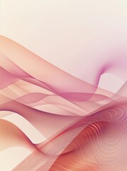Obraz premium Abstract background with waves and lines