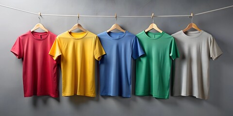 shirts on hangers