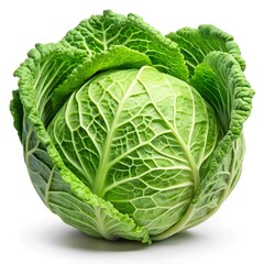 cabbage isolated on white background