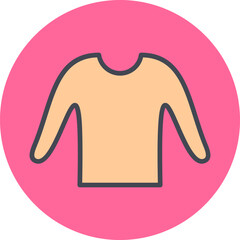 Casual Shirt Vector Icon