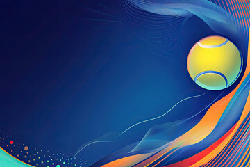 A sports background for Sports Day, featuring dynamic graphic designs ideal for decorating gift certificates, banners, and flyers.