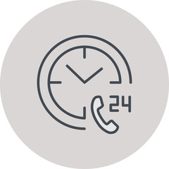 Phone Assistance Vector Icon