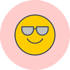  Smiling Face with Sunglasses