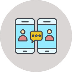 Conversation Vector Icon