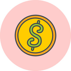 Dollar Vector Icon