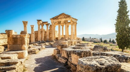 Ancient Ruins of Dougga, Tunisia