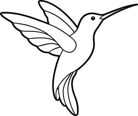 Obraz premium Sweet bird illustration for artistic kids 