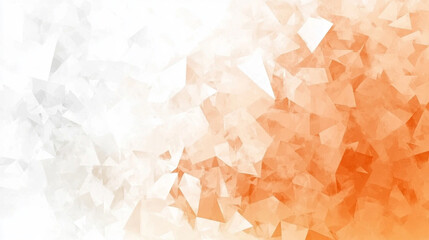 Abstract orange to white gradient background showcasing a smooth transition of colors, evoking a sense of calm and transformation