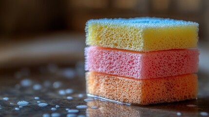 Contaminated Bathroom Sponges: Breeding Ground for Pathogens, A Visual Representation of Common Germ Carriers