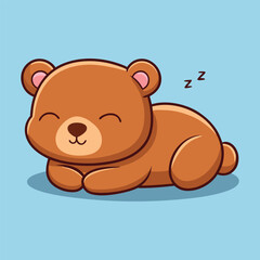 Peaceful Teddy Bear Sleep