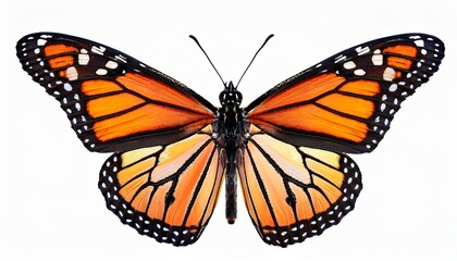 Fototapeta premium butterfly on black background