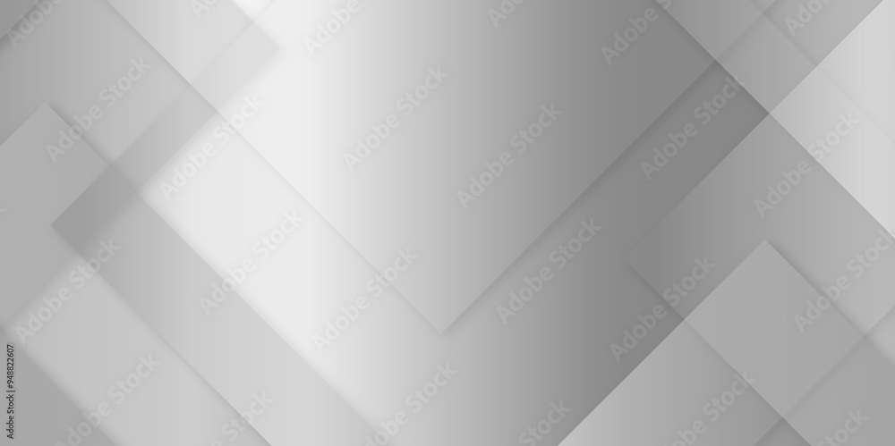 Poster abstract modern gray pattern geometric luxury gradient line background random square shape design. 3