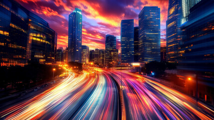 Obraz premium futuristic background