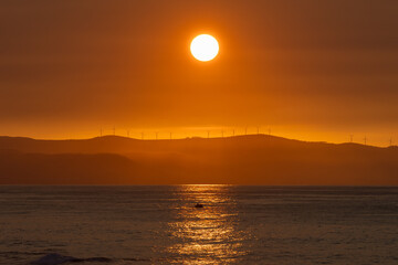 Spectacular summer sunset!