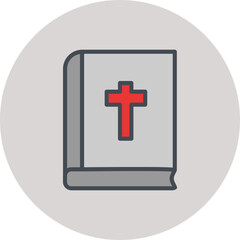 Obraz premium Bible Vector Icon