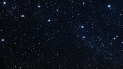Fototapeta premium A dark location with a clear view of stars, using a digital camera to capture their beauty in a calm atmosphere