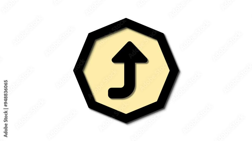 Aufkleber level up icons in motion animated arrows for progress and advancement .