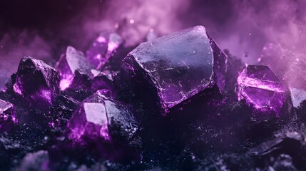 the element iodine i. The element Iodine (I)Dark gray solid, sublimates to a violet gas. A close-up view of vibrant purple crystals set against a dar