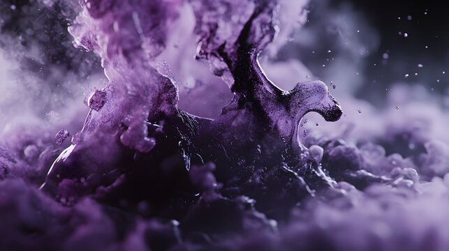 the element iodine i. The element Iodine (I)Dark gray solid, sublimates to a violet gas. A dramatic, high-resolution close-up of swirling purple liqu