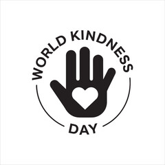 world kindness day icon vector art
