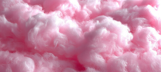 Fototapeta premium Pink Candy Floss Background Design