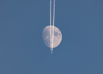Playing with the moon and multiple exposure for ideal locations!