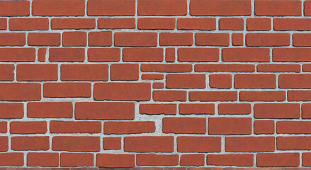 Obraz premium red brick wall