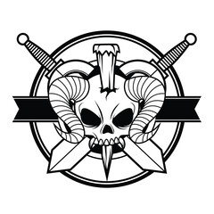 Skull Emblem 04.eps