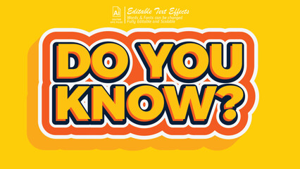 simple editable text effects vector eps