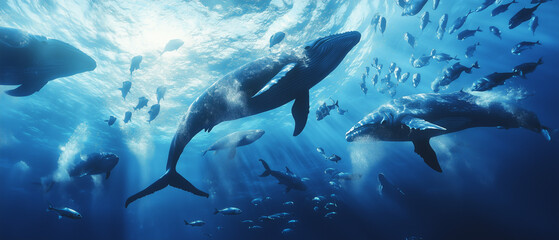 Fototapeta premium Whale