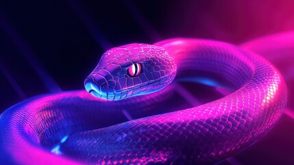 Neon Snake