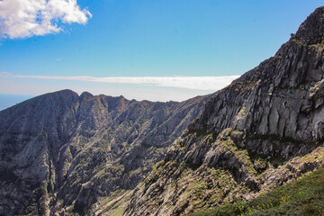landscape with mountains
