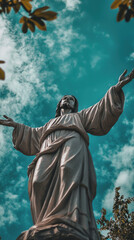 Obraz premium World Christianity Day. The Christian religion. Jesus Christ