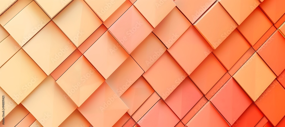 Poster a pink abstract background with rhombus grid patterns
