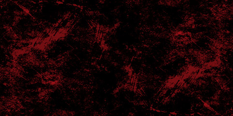 Trendy living coral color texture of a concrete wall with cracks and scratches. limestone textured background. Decorative red panoramic background texture. Vintage texture of plaster or grungy marble.