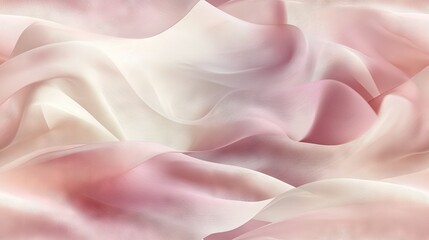 Fototapeta premium A zoomed-in picture of a pink and white backdrop featuring curved lines at the upper and lower edges
