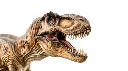 Tyrannosaurus Rex or T-Rex is a carnivorous genus of Coelurosaurian Theropod dinosaur, lived in the Cretaceous period, Tyrannosaurus Rex or T-Rex isolated on transparent