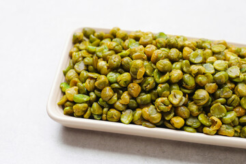 Greennut roasted salted, green peas
