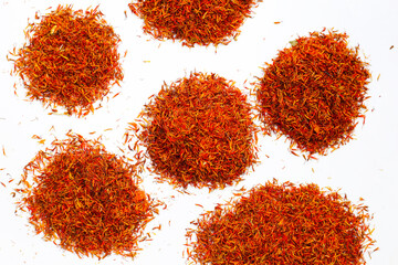 Dried Safflower, False Saffron, Saffron Thistle