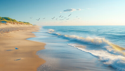 Obraz premium beach and sea