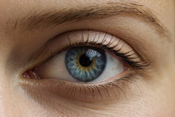 close up of a cute  female eye ,Write a scene where a character with tigers eye ,Eye with green iris,Cropped close up bloodshot eye,Close up detail beautiful female eye macro, fashion naturel makeup.