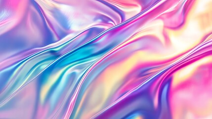 A shimmering display of iridescent hues that exudes sophistication and luxury with its subtle, glowing transitions.